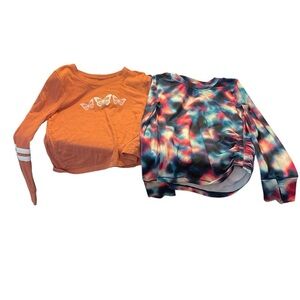 Girls Long Sleeve Shirt Bundle – Size Small (7) #52